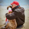 Bunny and daddy - Jersey shore - 4-18-15.jpg