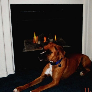 Titus Staying Warm
