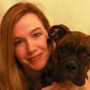 Duke (6 months old) & Me (much much older)