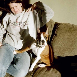 Annie and her Mom