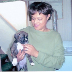 Our New Puppy at 6wks