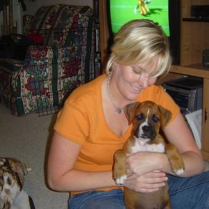 Mom and I hanging out