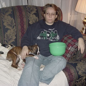 A blanket & mom 12-15-03