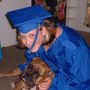 Me and my four legged sister!
