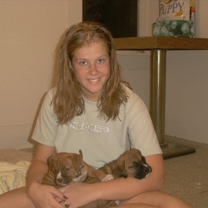 Me with the babies