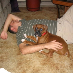 Oscar and his Dad