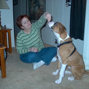 Joey and Grandmom