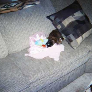 Sleepy girl