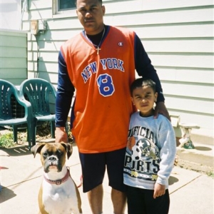 Miles and family