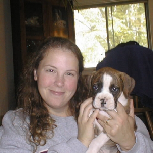 With my new mama.