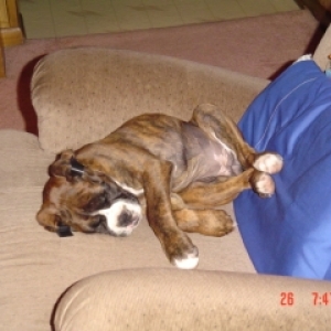 Sleeping in the recliner