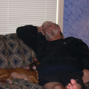Sunday afternoon nap with grandpa