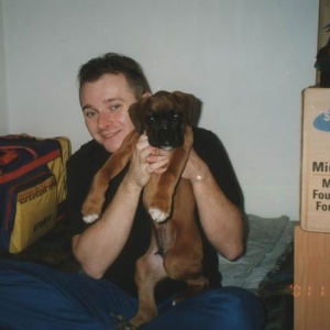 Axel and his daddy