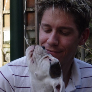 Purdey kissing air