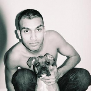 Chris and Snatch (4 months old)