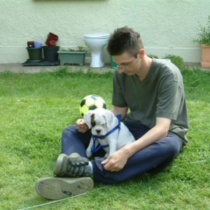 Sam and his daddy Jason