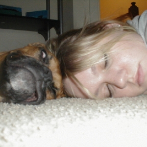 sleeping together