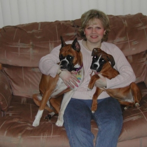 Me & my boxer girls