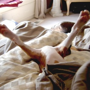 Roxie Sleeping w/Legs in the Air!