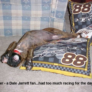 A Tough Day at the NASCAR Races