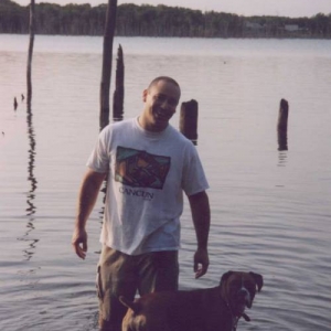 Murphy & I at the Reservoir