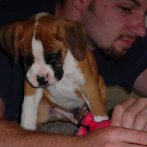 Another shot of his first day home