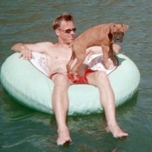 Keeping cool with Dad