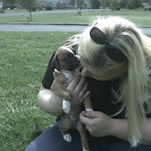 A kiss for my Mommy
