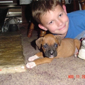 Izzy and her big brother
