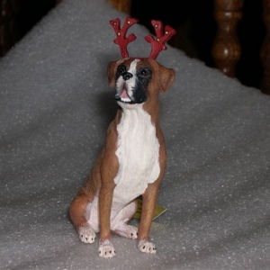 Danbury Mint Boxer Ornament