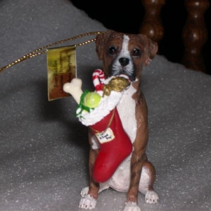 Danbury Mint Boxer Ornament