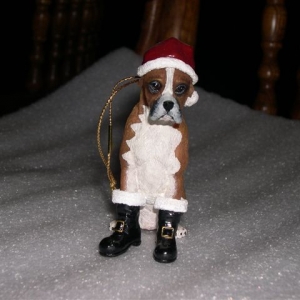 Danbury Mint Boxer Ornament