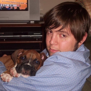 Lennox and his dad...
