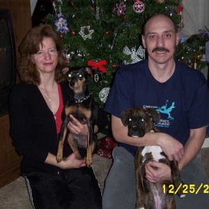 Mom, Dad, Riley & Kirra