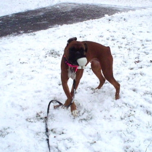 snow and my good cuz