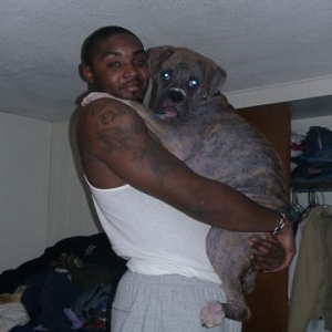 me and my 70 pound 7 month old baby