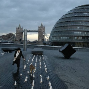 City Hall fountain