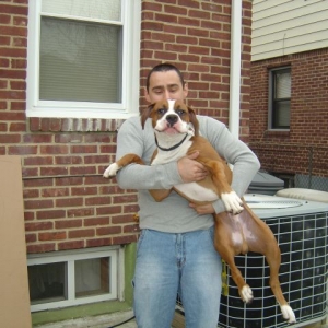 Gizmo with uncle Jose