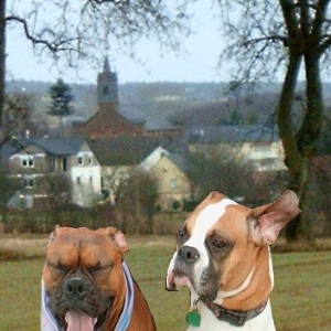 Jag and Elliott in Germany