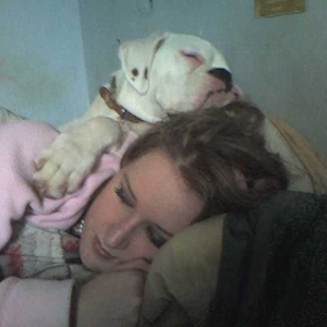 Asleep on my head!