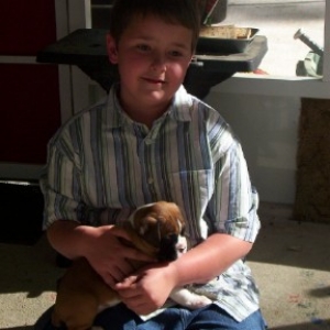 David & Cinnamin (4weeks old)