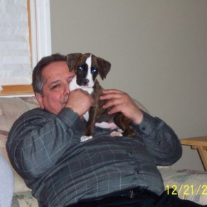 Leo with Grandpa