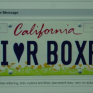 My new plate