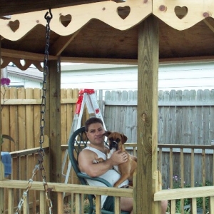 Daddy and Stormie Chillin'