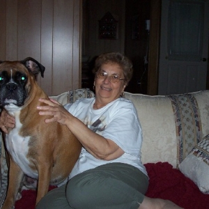 Whadya mean I'm too big to sit on Gramma's lap?