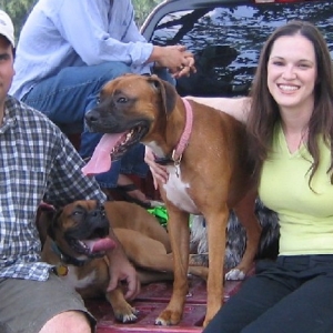 My Family - Brett, Conner, Tess and me