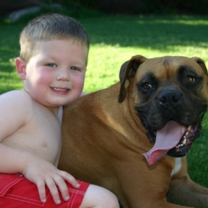 "Riggs" - Mom's Best Friend!