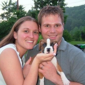 Proud new parents