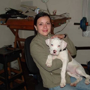 togo 4 months old and his mom