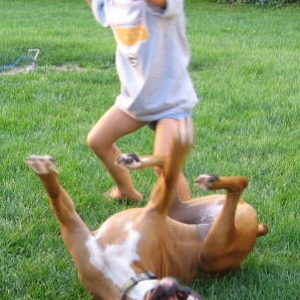 Wrestling with Jordon!